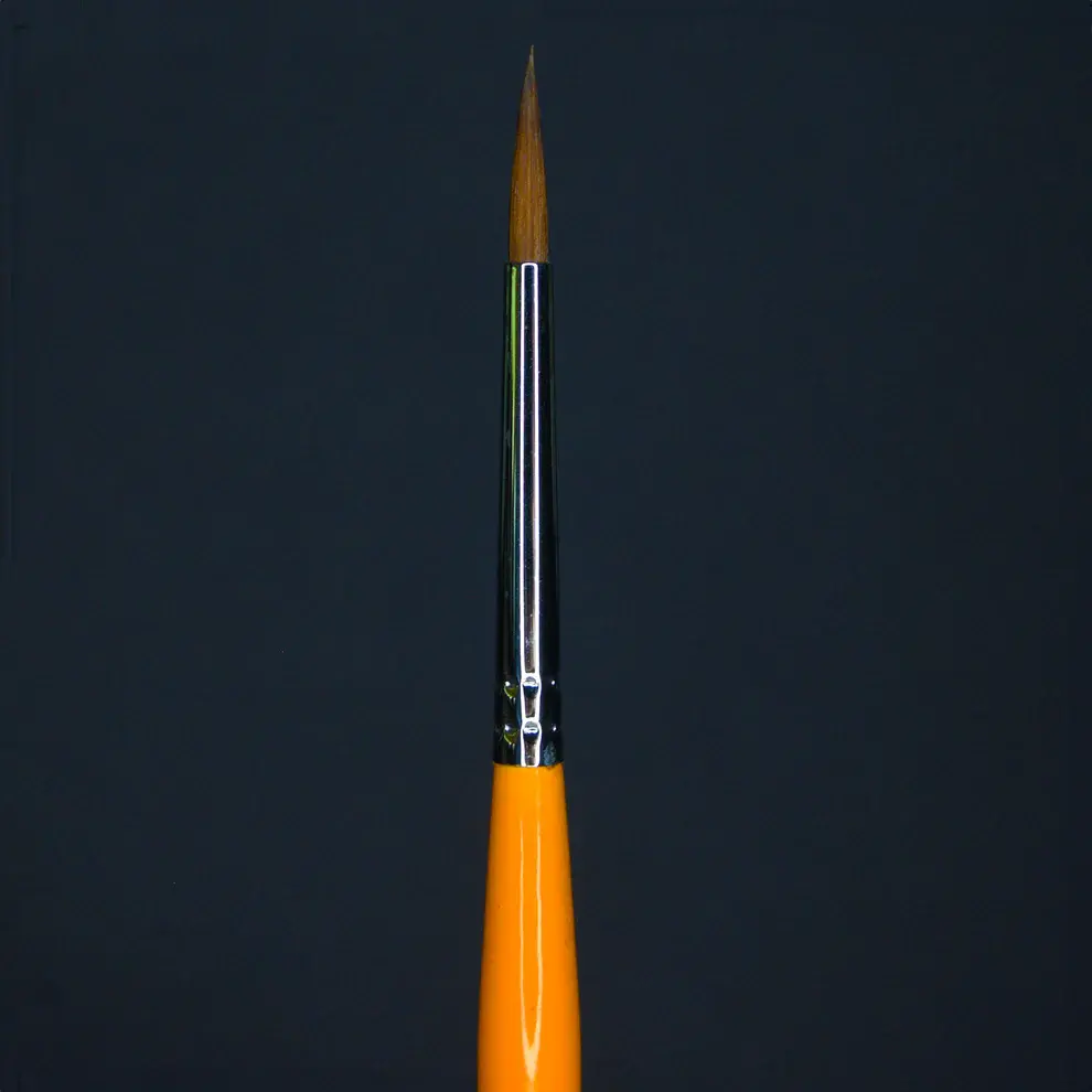 Orange Brushes - Purple Tip 3 1
