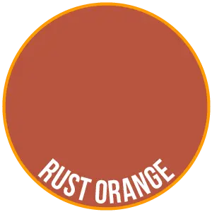 Two Thin Coats - Rust Orange 1