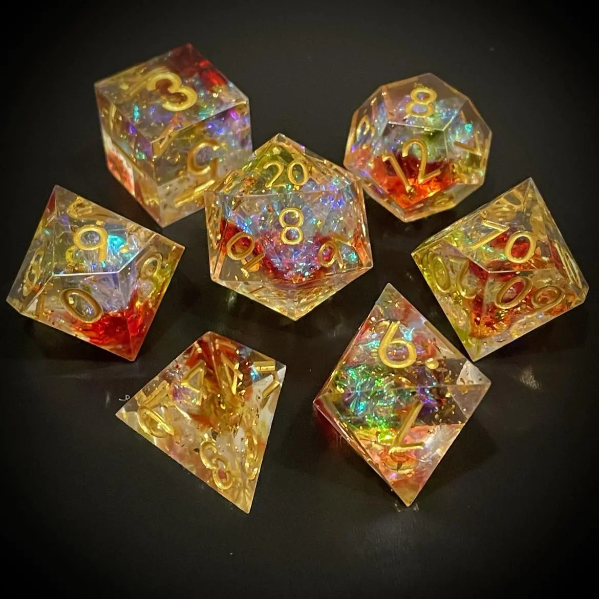 D&D Dice Set Sharp Edge - Blood Magic 1