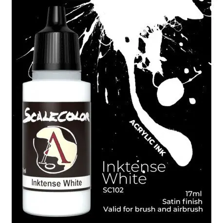 Inktense White: Scalecolor 17Ml Acrylic Ink 1