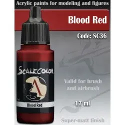 Blood Red: Scalecolor 17Ml Acrylic Paint 1