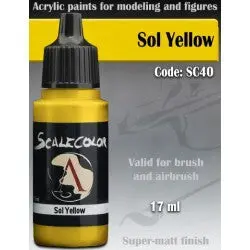 Sol Yellow: Scalecolor 17Ml Acrylic Paint 1