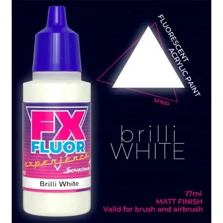 Brilli White: Scalecolor 17Ml Acrylic Paint 1