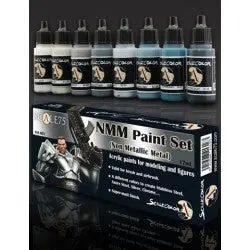 Nmm Paint Set (Steel): Scalecolor 17Ml Acrylic 1