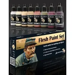 Flesh Paint Set: Scalecolor 17Ml Acrylic 1