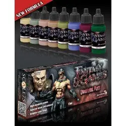 Unnatural Flesh Paint Set: Fantasy Colours 17Ml Acrylic 1