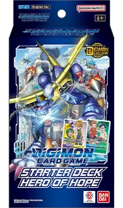 Digimon Card Game: Starter Deck Display – Hero Of Hope 1