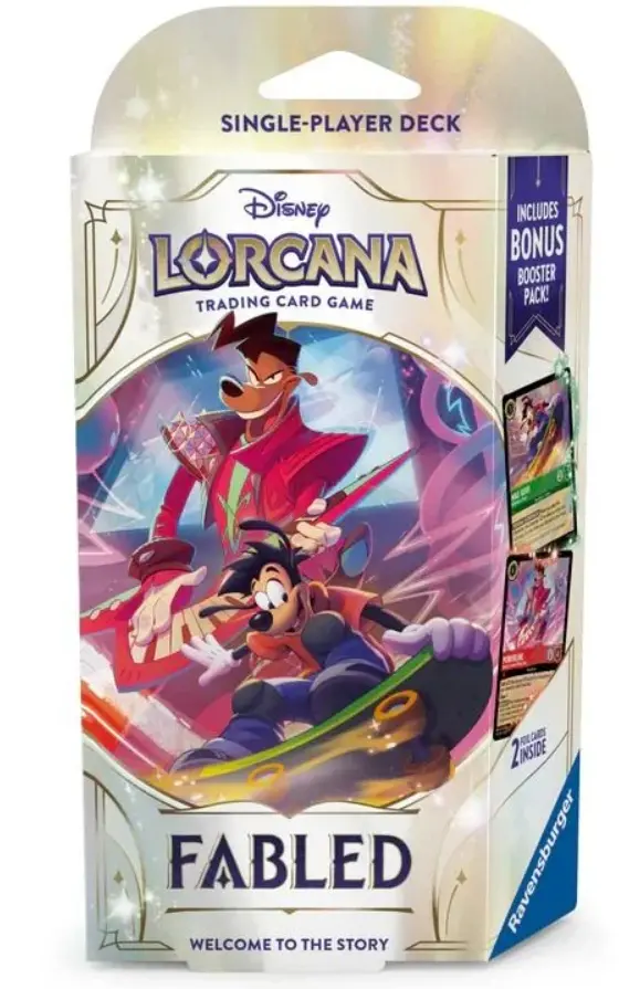 Disney Lorcana Tcg: Fabled Emerald & Ruby Starter Deck 1