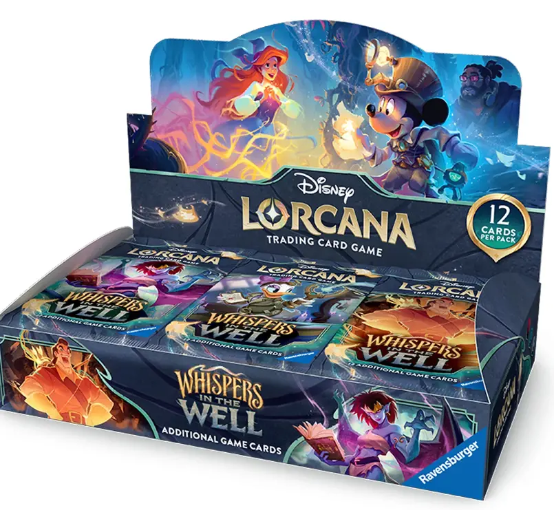 Disney Lorcana Tcg Whispers In The Well Booster Box 1