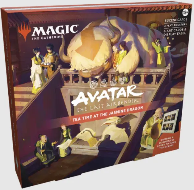 Mtg Avatar: The Last Airbender Scene Box Tea Time At The Jasmine Dragon 1