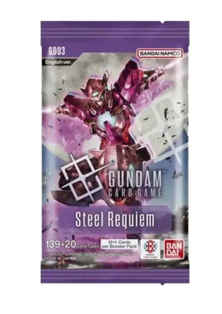 Gundam Card Game: Booster Pack – Steel Requiem [Gd03] 1