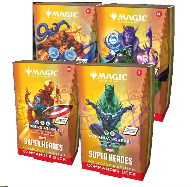 Mtg Marvel Super Heroes - Collector Commander Decks (Pre Order) 1