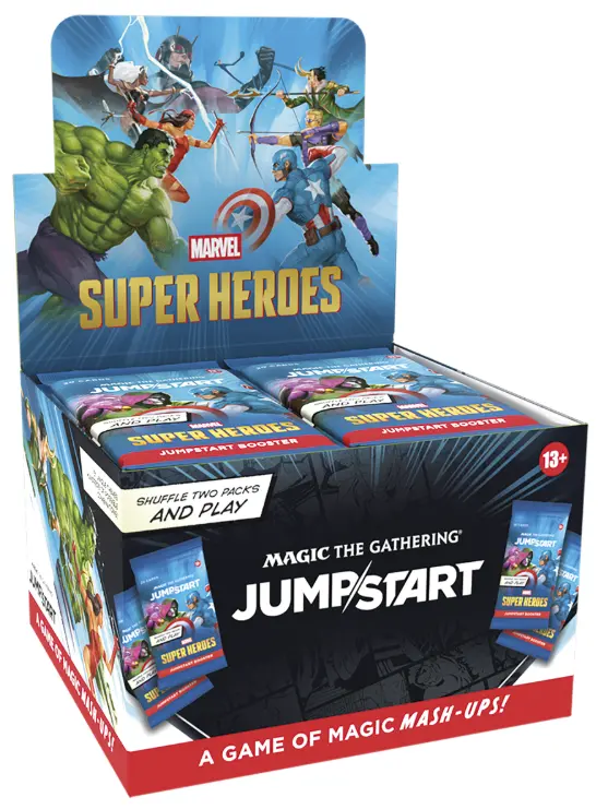Magic Marvel Super Heroes - Jumpstart Booster Display (Pre Order) 1