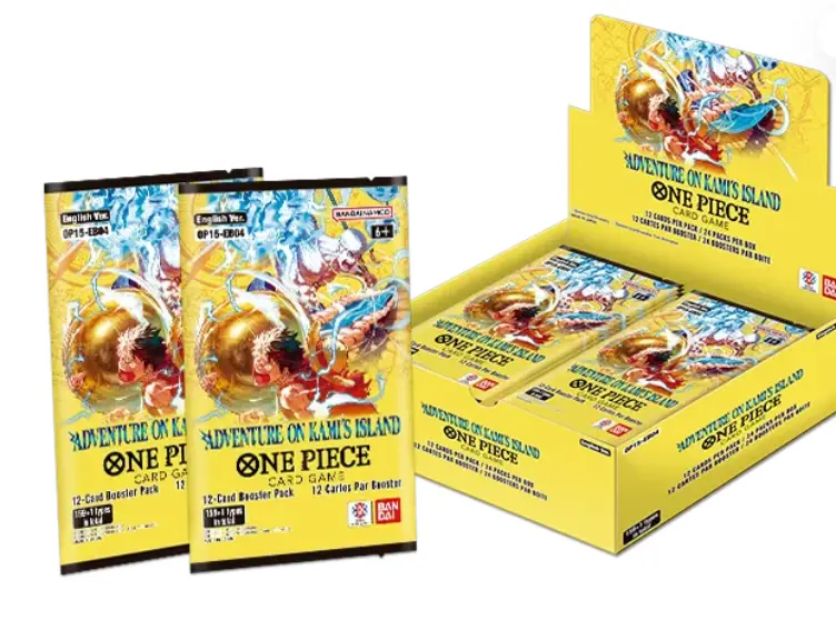 One Piece Card Game: Booster Display – Adventure On Kami's Island Op-15 1