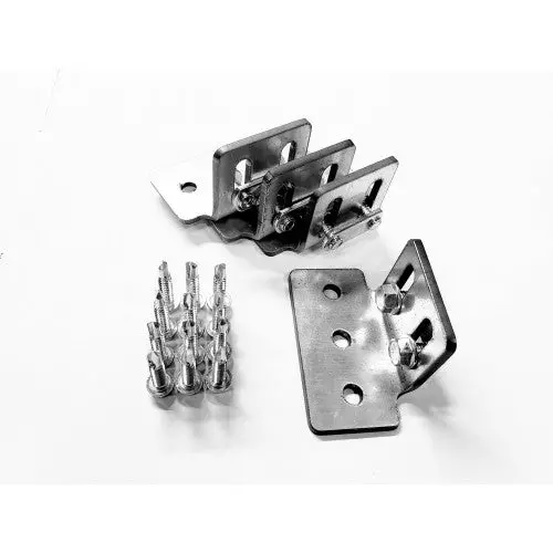 Trailer Rack Enclosed Trailer Post Mounting Bracket & Hardware Kit 1