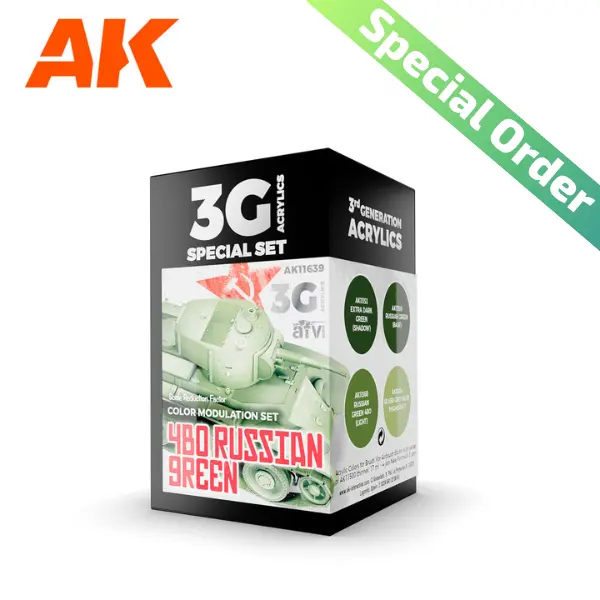 4Bo Russian Green Modulation Set. Ak 3Rd Gen 1