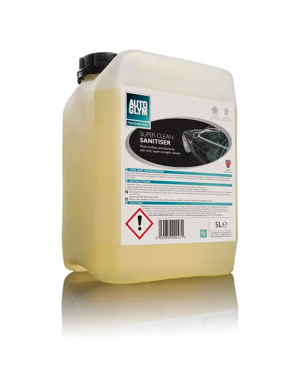 Autoglym Super Clean Sanitiser 5 Ltr. 1