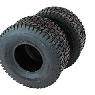 15X6.00-6 4-Ply Turf Tires For Lawn & Garden (Set Of Two) 1