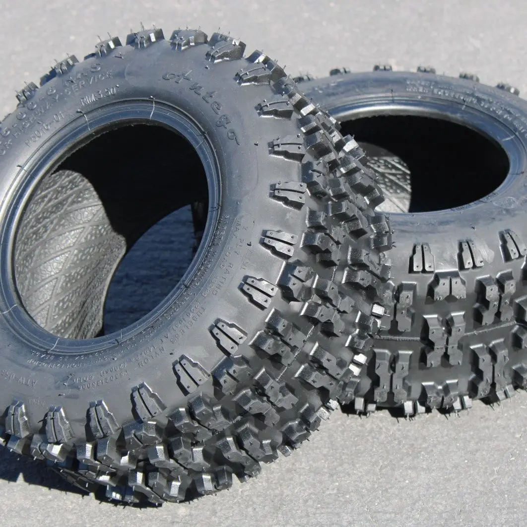 13X5.00-6 Atw-053 2-Ply Snow Blower Tires Non-Directional (Set Of 2) 1
