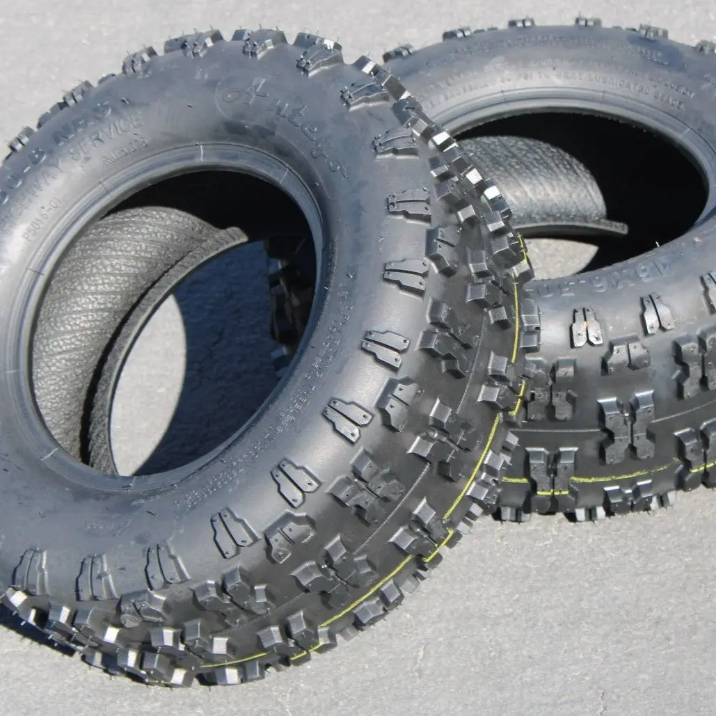 16X6.50-8 Atw-053 2-Ply Snow Tires (Set Of 2) Non-Directional 1