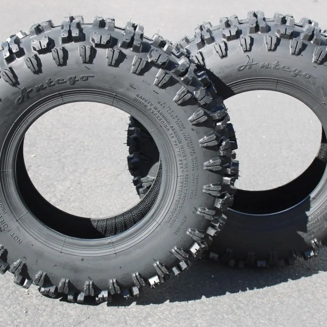 4.80-8 Atw-053 2-Ply Snow Tires Non-Directional (Set Of 2) 1
