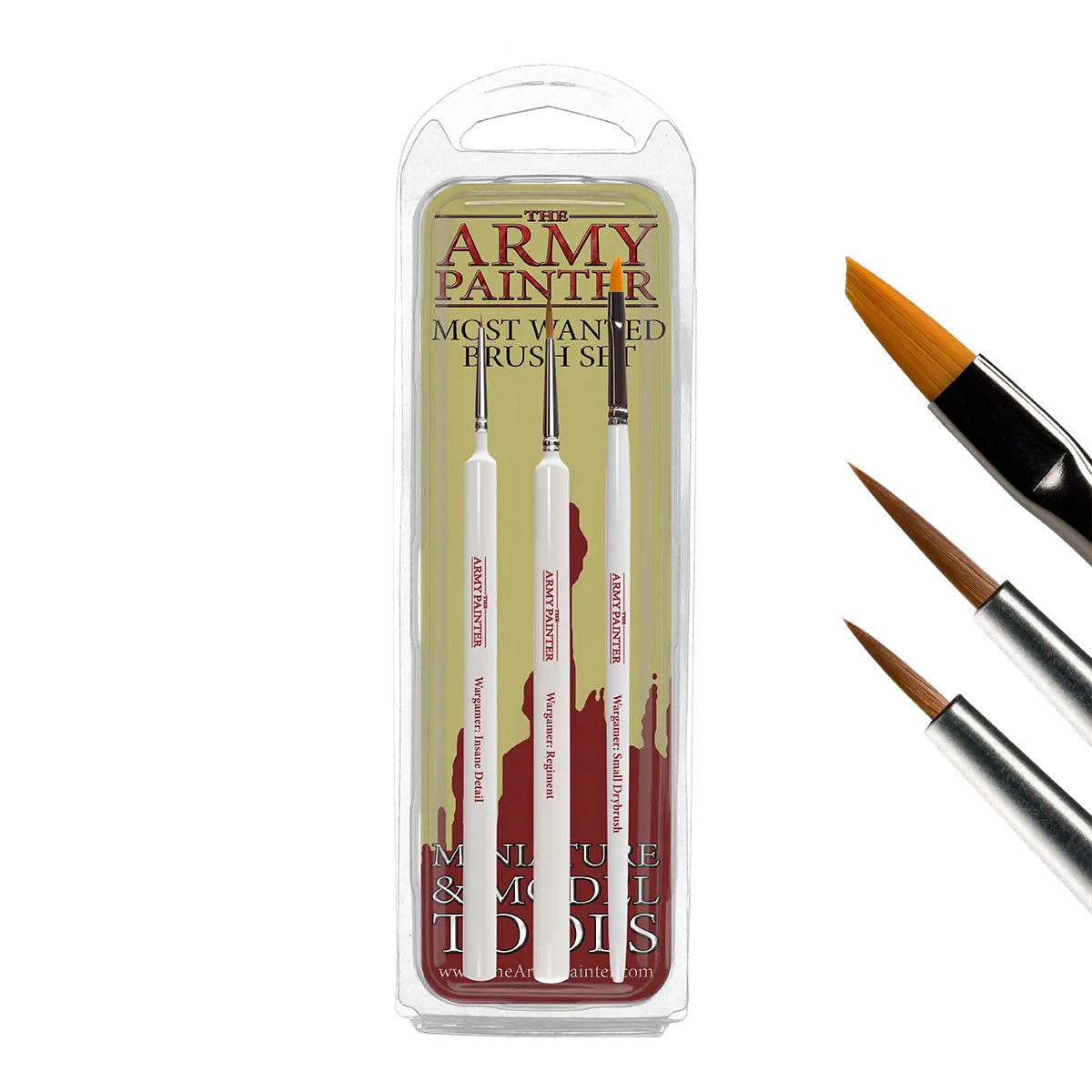 Tools - Wargamers Most Wanted Brush Set 1