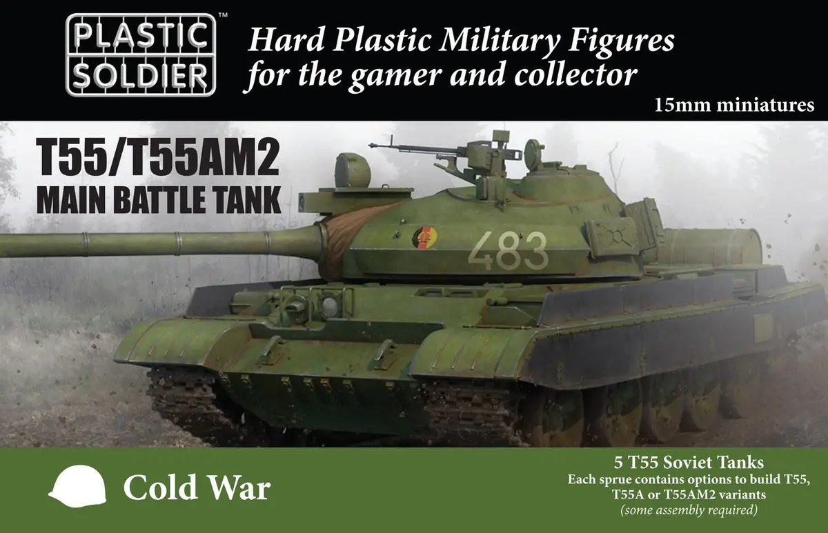 Cold War Soviet T55 1
