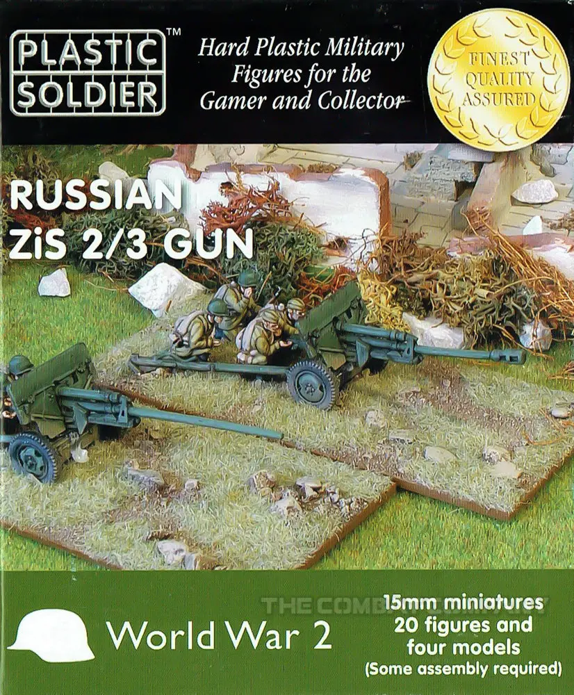 Soviet Zis 2 And 3 Anti Tank / Field Gun 1