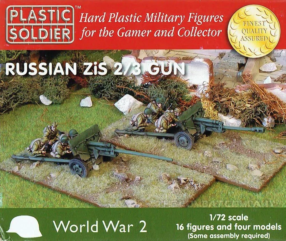 Soviet Zis 2 And 3 Anti Tank / Field Gun - 172Nd 1