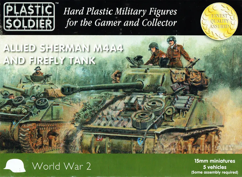 Allied Sherman M4a4 Firefly (5Pcs) 1