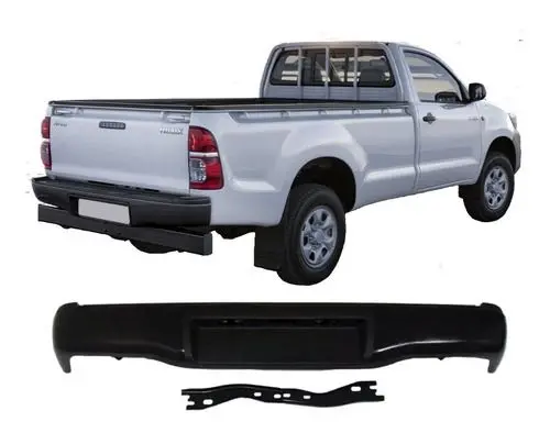 Bumper Trasero Toyota Hilux Vigo 2005 - 2015 Metálico Pintado Con Hule
Precios Incluyen I.S.V. 1
