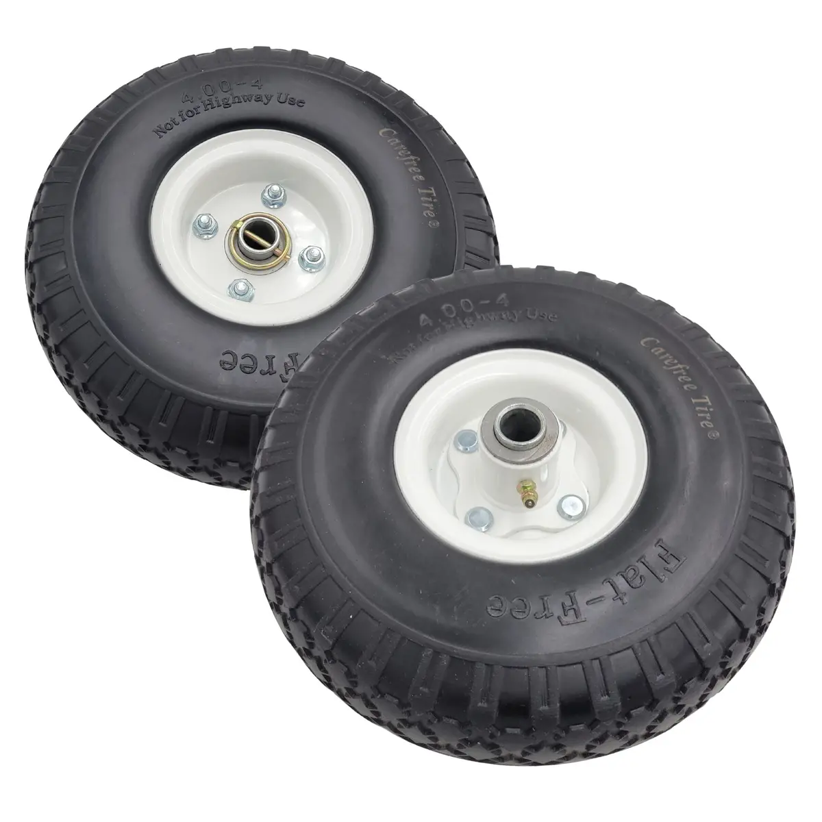 2-Wheel Velke Sulky Wheel & Tire Set (Taller Tire - Flat-Free Upgrade) 1