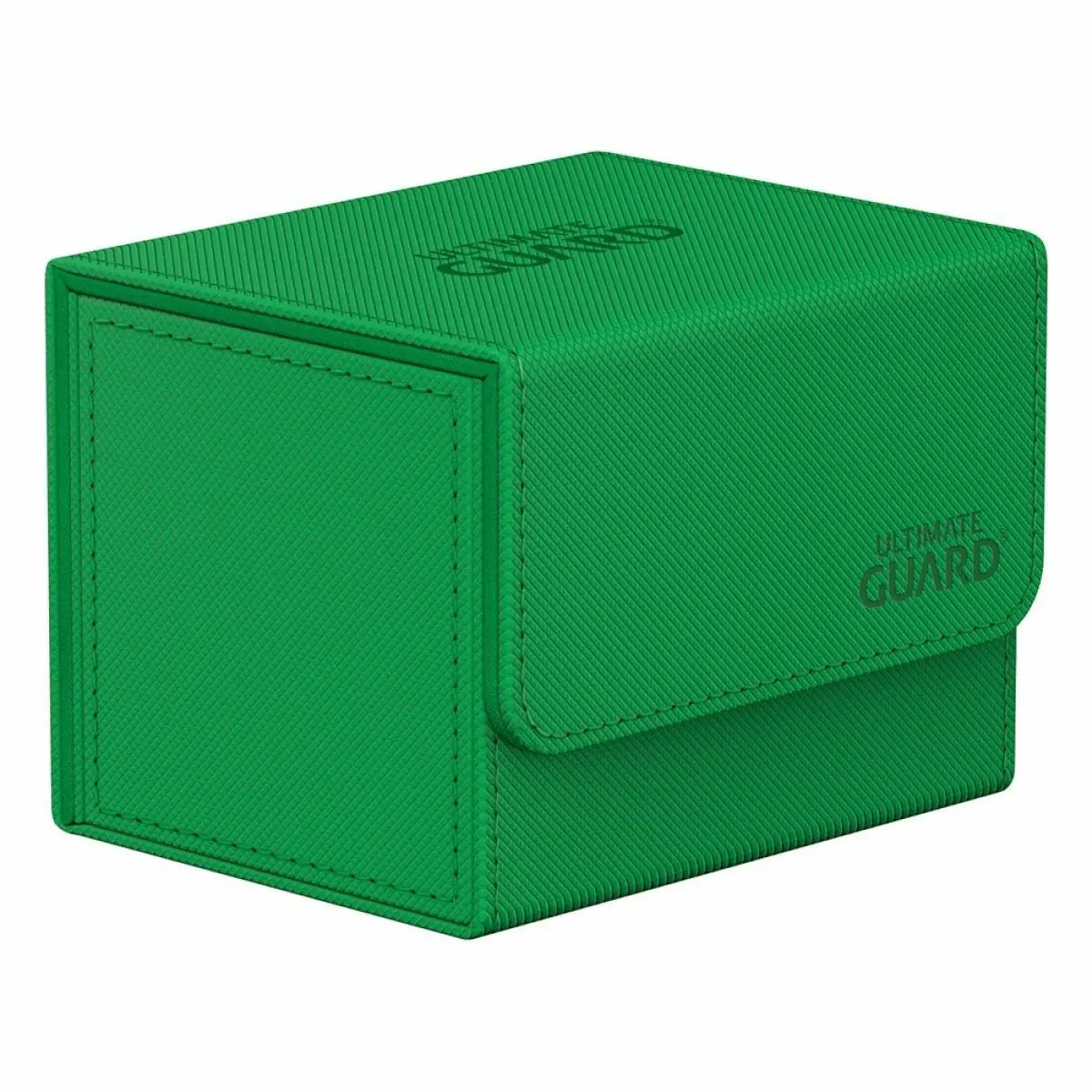 Sidewinder 100+ Xenoskin Monocolor Green Deck Box 1