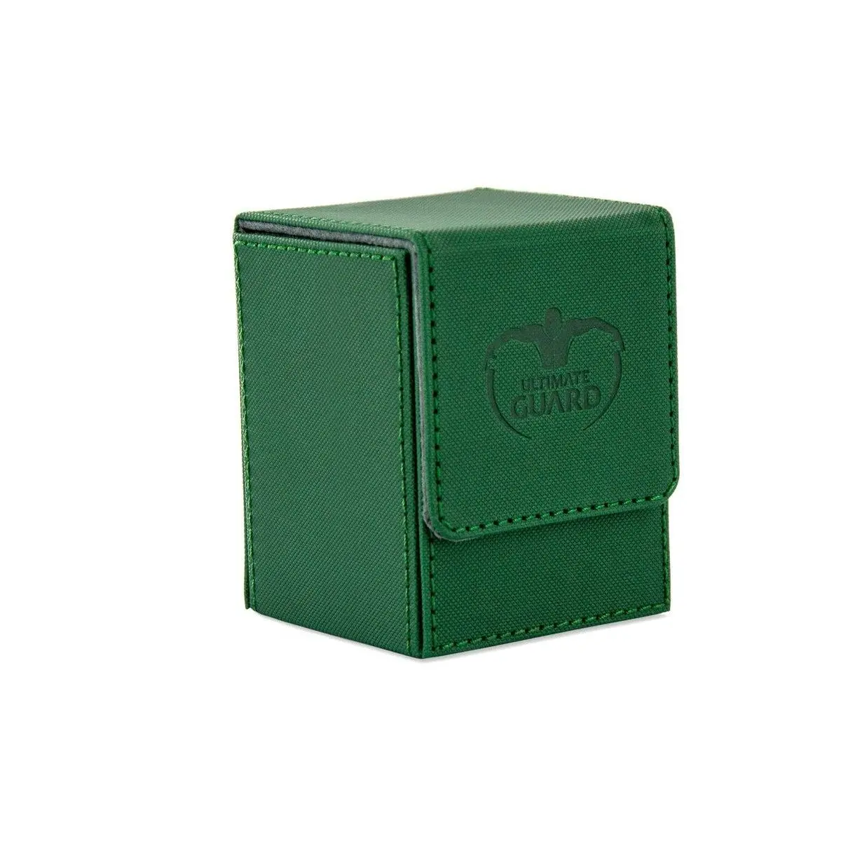Ultimate Guard Flip Deck Case 100+ Standard Size Xenoskin Green Deck Box 1