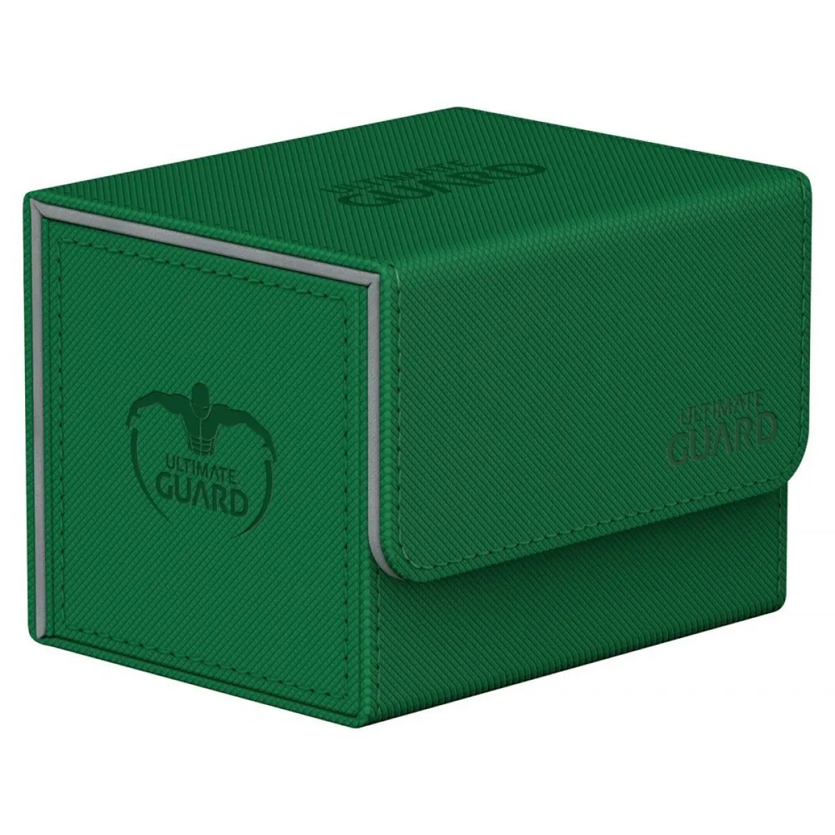 Ultimate Guard Sidewinder 100+ Standard Size Xenoskin Green Deck Box 1