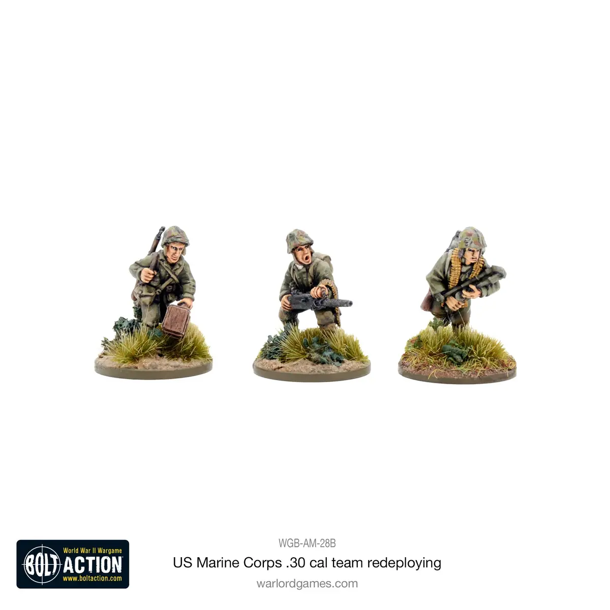 Usmc 30 Cal Mmg Team Redeploying (Blister) 1