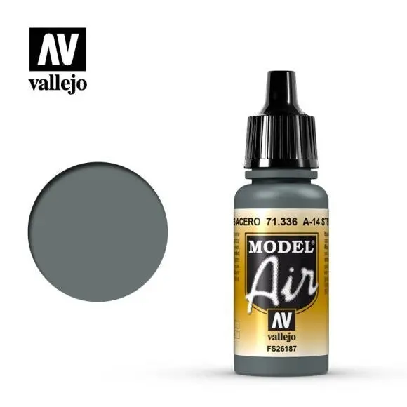 A14 Steel Grey 17Ml Acrylic Paint 1