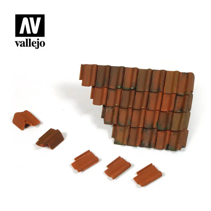 Damaged Roof Section And Tiles 1
