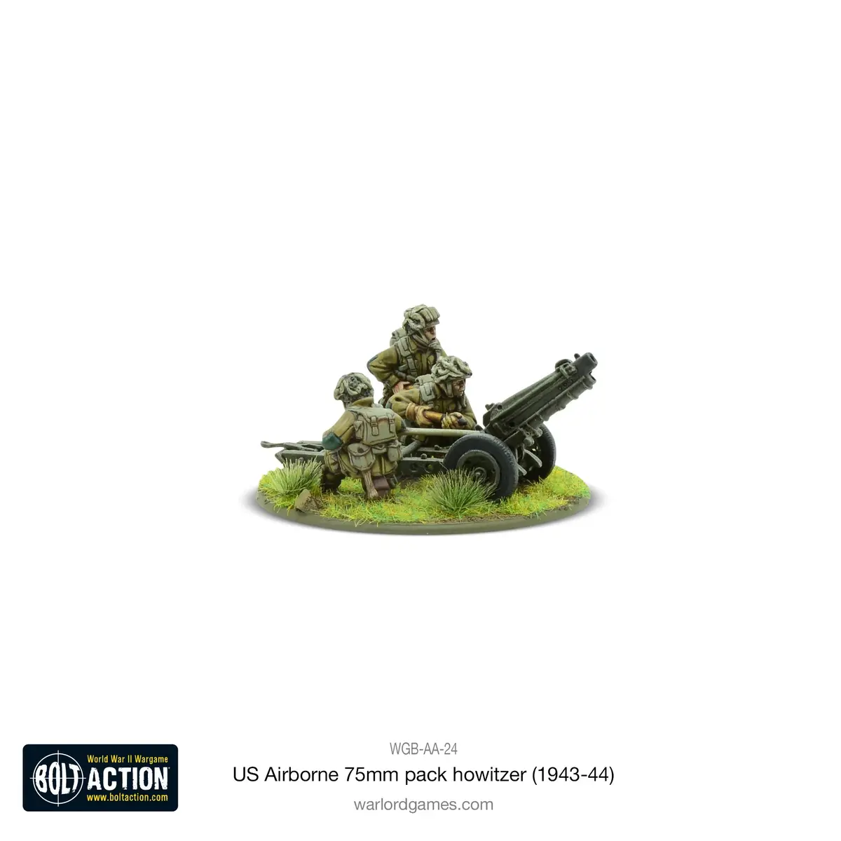 Us Airborne 75Mm Light Artillery (44-45) (Blister) 1