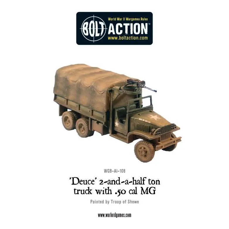 Deuce' 2-And-A-Half Ton Truck With 50Cal.Mg (Pack) 1