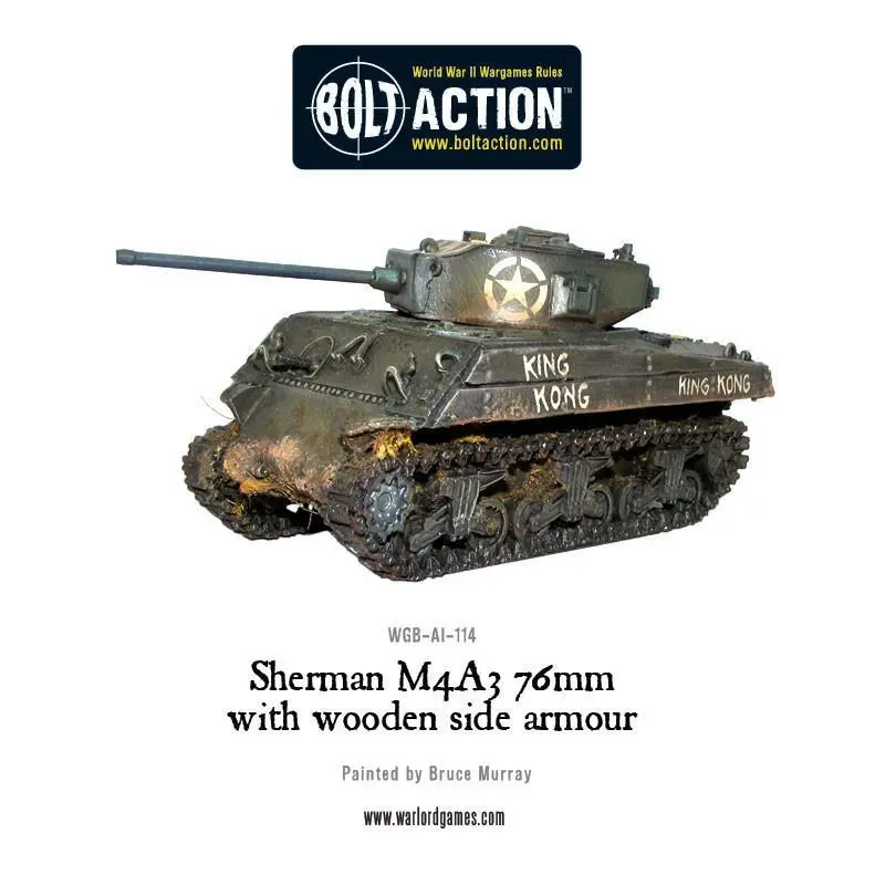 Sherman M4a3 76Mm Tank (Pack) 1
