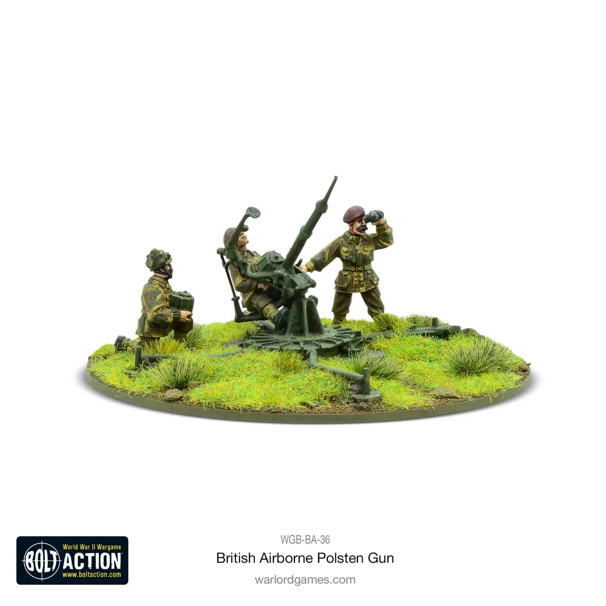 British Airborne Polsten Gun (Blister) 1