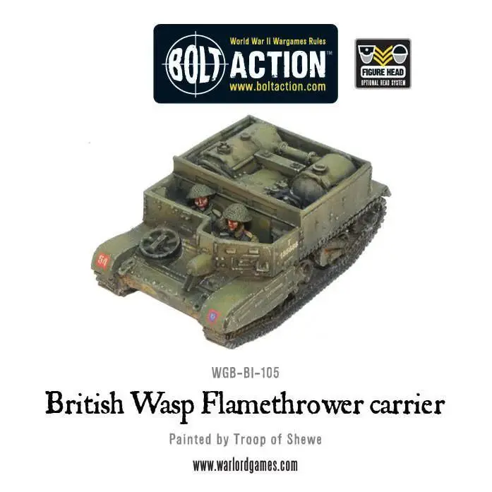 British Wasp Flamethrower Carrier (Pack) 1