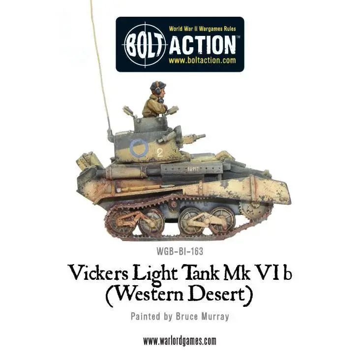 Vickers Light Tank Mk Vib (Western Desert) (Pack) 1