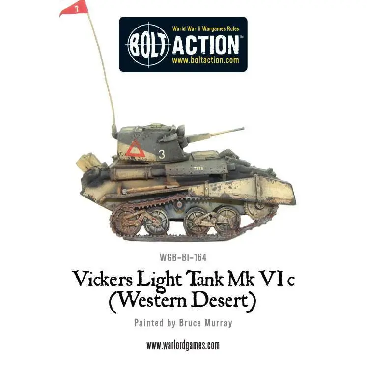 Vickers Light Tank Mk Vic (Western Desert) (Pack) 1
