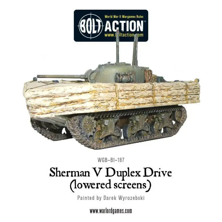 Sherman V Duplex Drive (Lowered Screens) 1