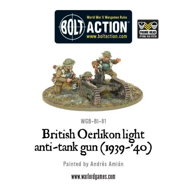 British Oerlikon Light Anti-Tank Gun (1939-40) (Blister) 1