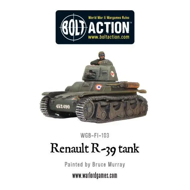 Renault R39 Tank (Pack) 1