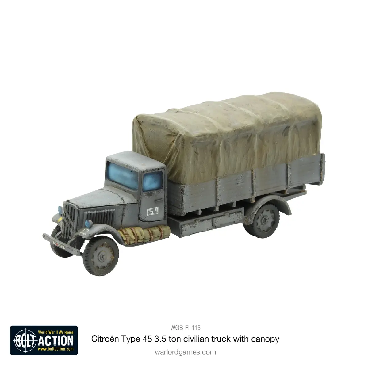 Citroën Type 45 3.5 Ton Civilian Truck With Canopy (Pack) 1