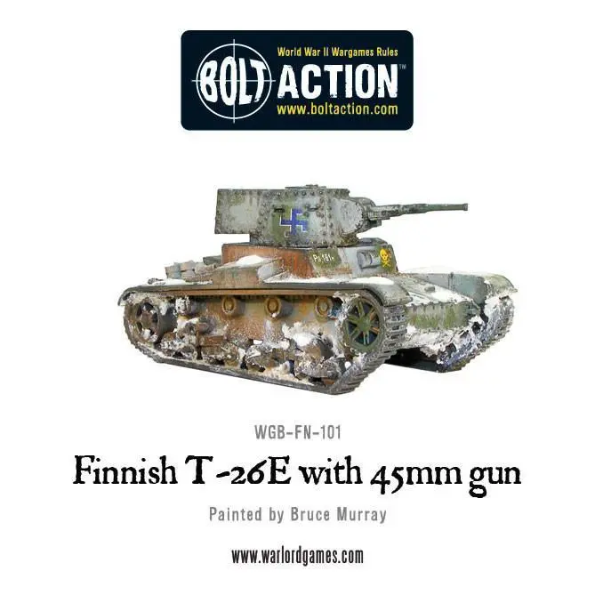 Finnish T-26-E Vickers 6-Tonner With 45Mm Gun (Pack) 1